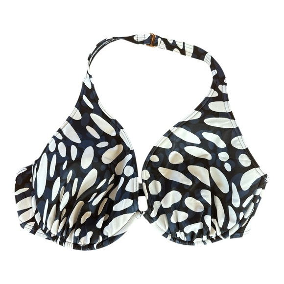 Victoria's Secret dark Blue and White Bikini set size L - Picture 3 of 11